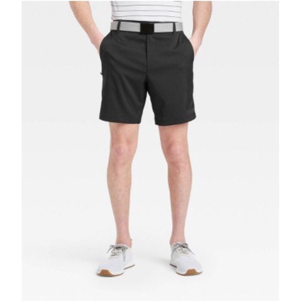 All In Motion Cargo Golf Shorts 40 Black